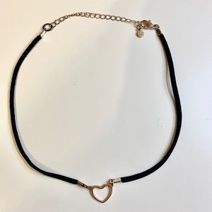Lauren Conrad heart choker necklace